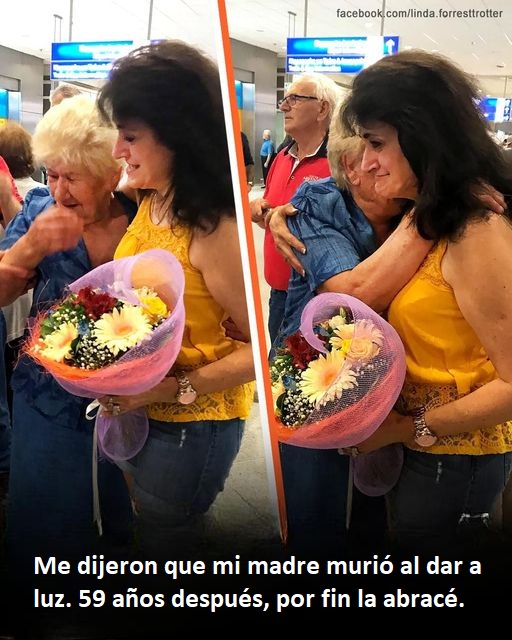 Una mujer de 80 años que perdió a su única hija por orden de su abuelo finalmente abraza a su hija 59 años después