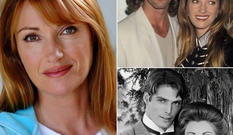 Jane Seymour shows off twin sons she gave birth to aged 44