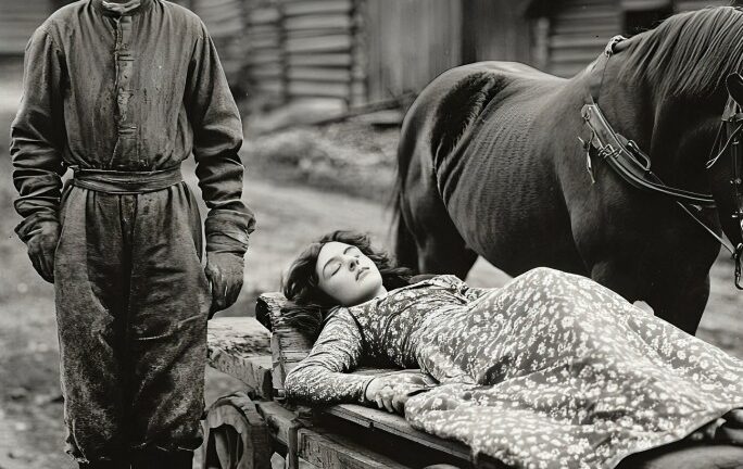 Siguiendo el consejo de su madre, el marido llevó a su esposa, agotada por la enfermedad, a un lugar remoto y desierto… Y un año después regresó por sus propiedades.