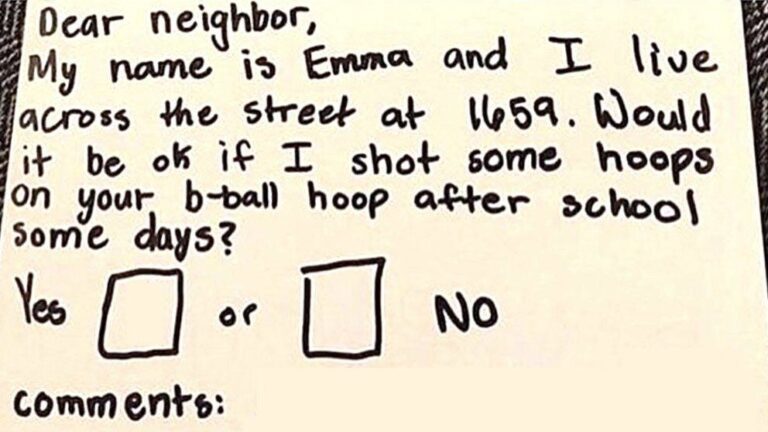 The Response To Their Little Neighbor Is Leaving Everyone In Tears