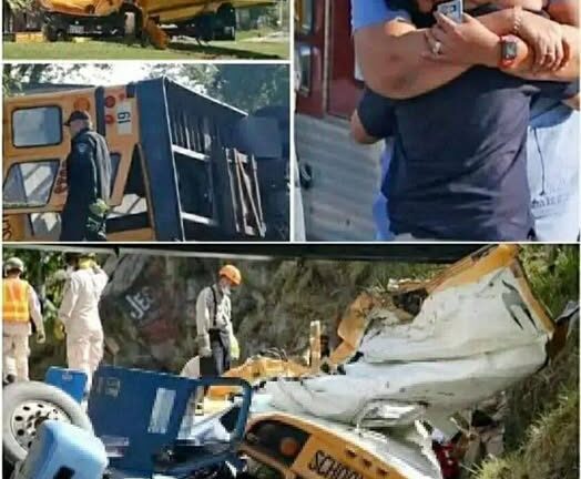 National Mourning School bus accident: 32 children lost… See more