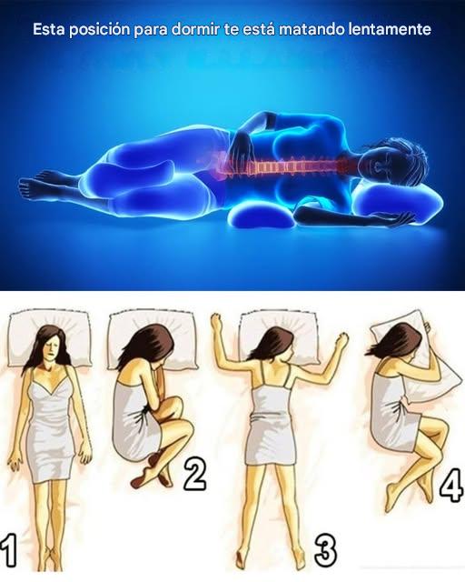 La postura para dormir más peligrosa que no sabías que tenías