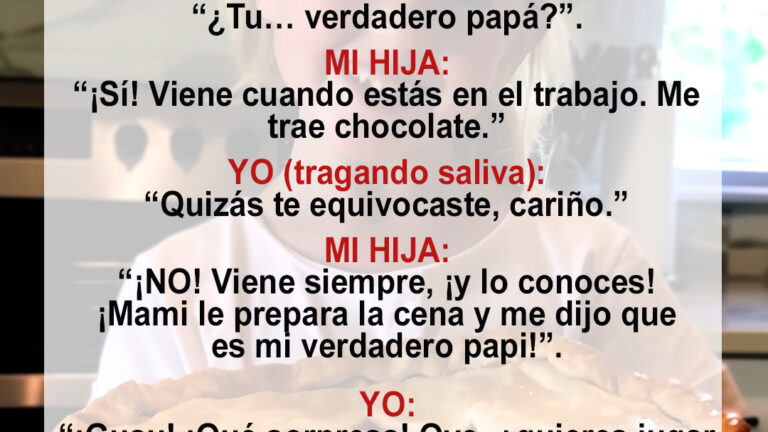 Mi hija de 5 años quiere invitar a “su verdadero papá” a nuestra cena del Día del Padre
