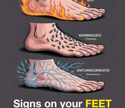 Signs on your FEET that indicate