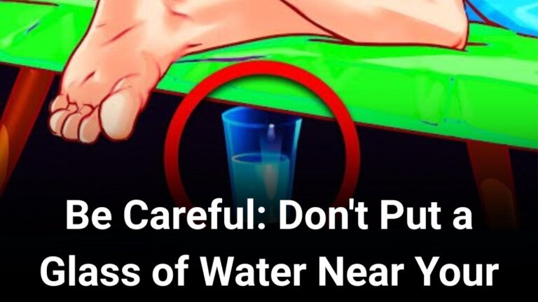 6 reasons why you shouldn’t keep a glass of water near your bed