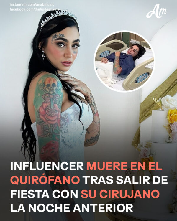 Tragedia de luna de miel: La influencer Ana Bárbara Buhr murió tras una salida nocturna con el cirujano que la operó
