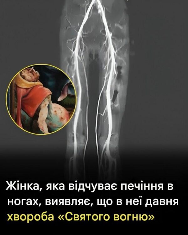 У жінки виявилася печіння, яке виявилося середньовічною хворобою «Священного вогню»