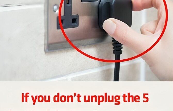 If you don’t unplug the 5 electrical devices in your house, your electricity bill will soon double