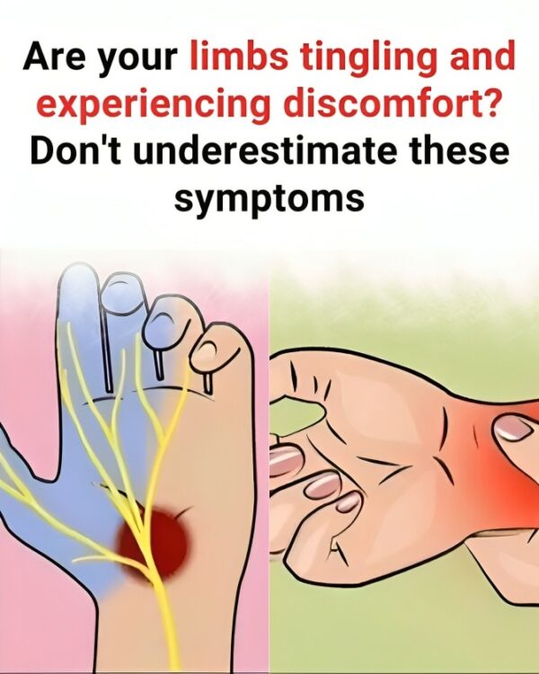 What does numbness and tingling in your limbs mean? Here are some serious causes of this feeling