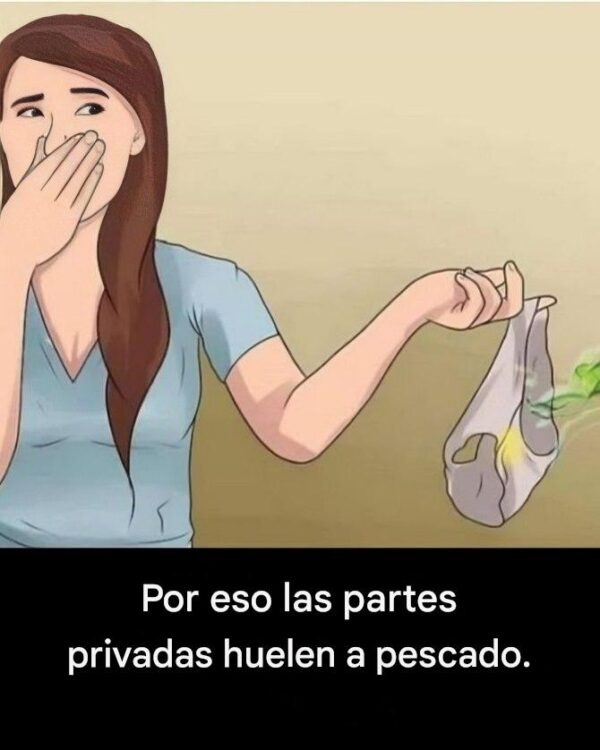 Descubrimiento inesperado de por qué las partes privadas huelen a pescado