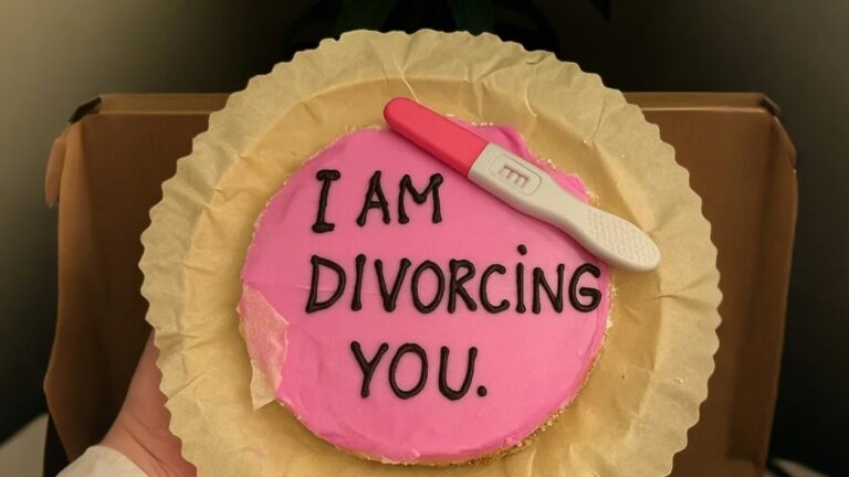 My Husband Sent Me a Cake to Announce Our Divorce — But When He Discovered the Truth, He Came Crawling Back