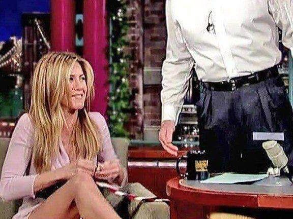 David Lettermans question that left Jennifer Aniston very uncomfortable