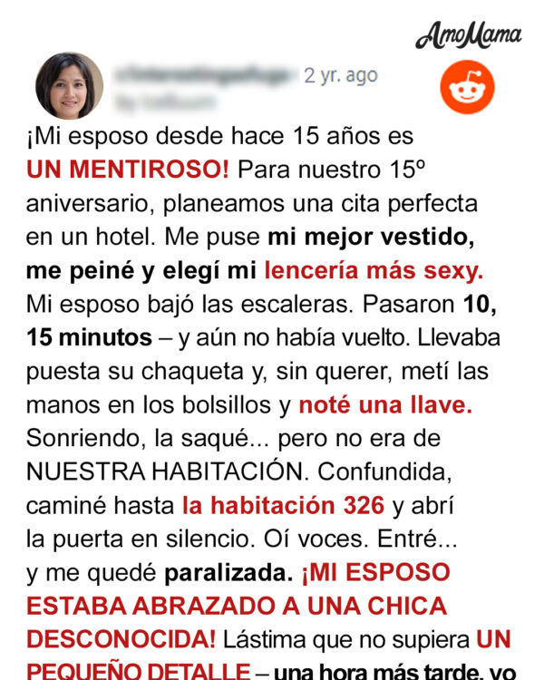 Pensé que había tenido suerte al encontrar una llave de hotel de repuesto en la chaqueta de mi esposo, hasta que me di cuenta de que no era de nuestra habitación — Historia del día