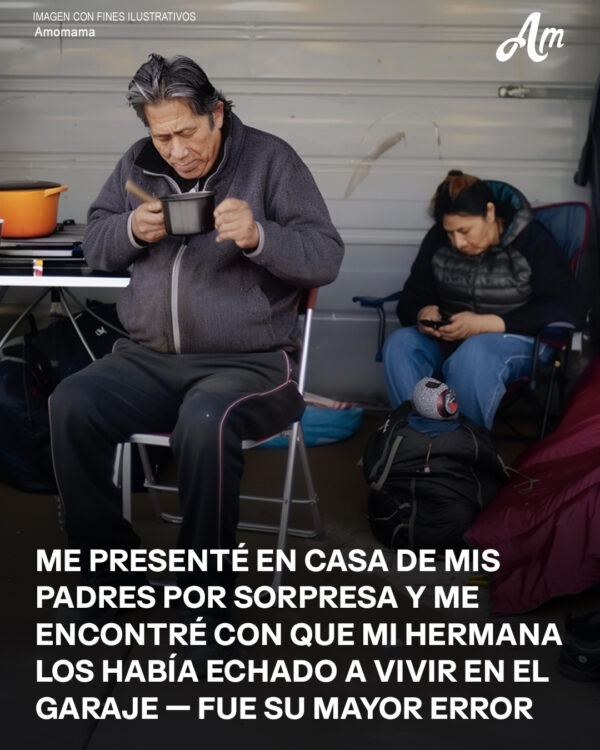 Fui a casa de mis padres por Pascua y descubrí que mi hermana mayor los había echado y los hacía vivir en su propio garaje — Fue su peor error