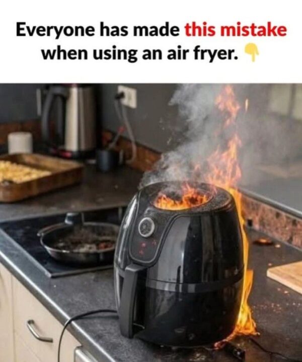 Everyone Has Made This Mistake When Using An Air Fryer