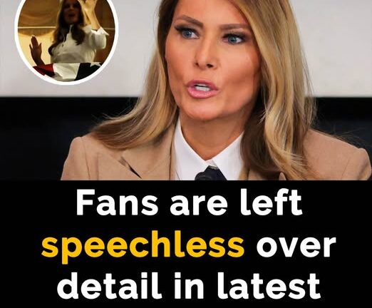 Fans left in shock over Melania’s ‘Trump dance’