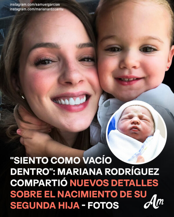Mariana Rodríguez revela nuevos detalles sobre su segundo parto — Su post dejó confundidos a sus fans