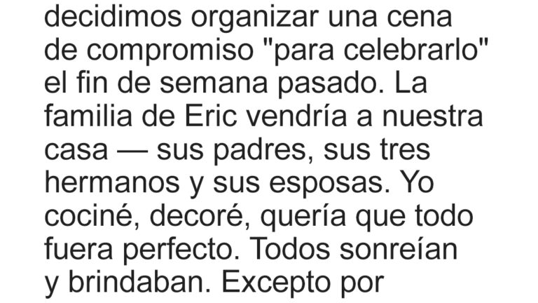 La mamá de mi prometido dijo que él no podía casarse conmigo a menos que yo aceptara una condición
