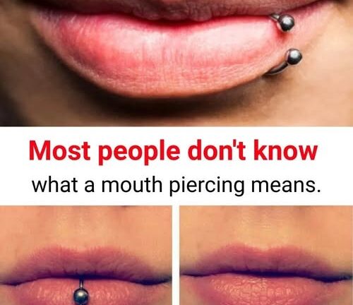 The Secret Meaning of Mouth Piercings