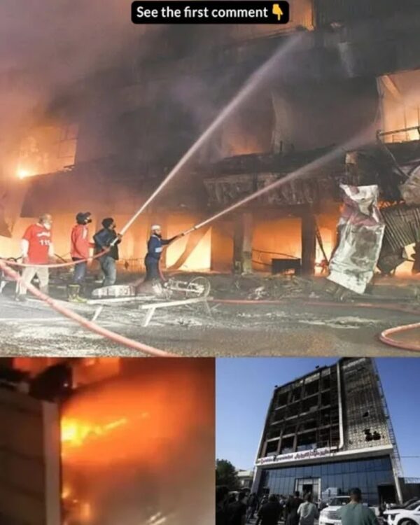 60+ Dead As Inferno Tears Through Newly Opened Iraqi Mall