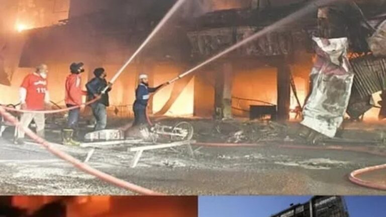 60+ Dead As Inferno Tears Through Newly Opened Iraqi Mall