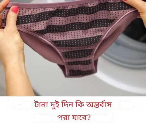 পরপর দুই দিন অন্তর্বাস পরা কি নিরাপদ? বিশেষজ্ঞরা বিবেচনা করেন