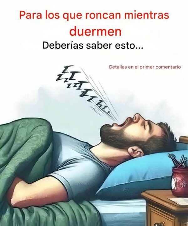 ¿Por qué roncamos al dormir? Causas y consecuencias que debes conocer