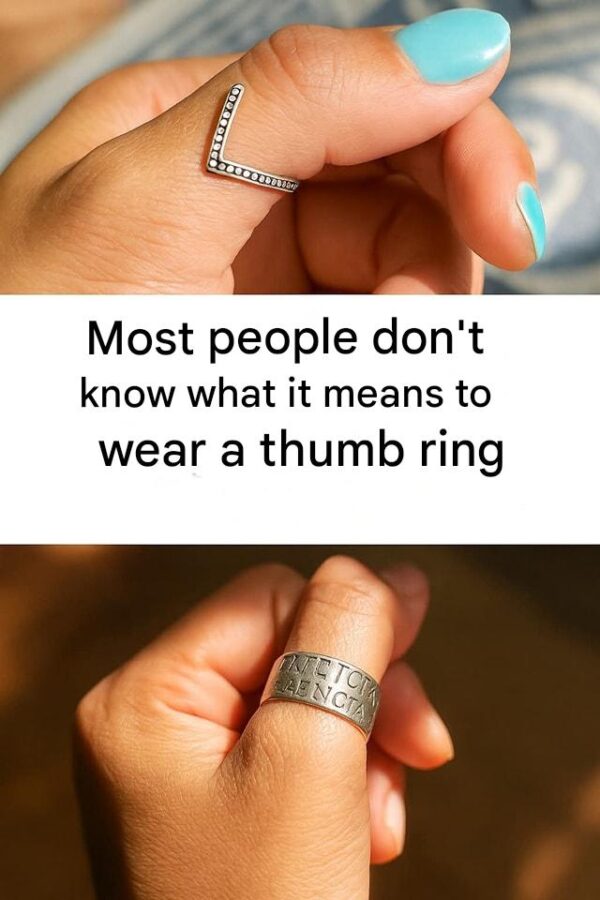 The Meaning of Wearing a Ring on the Finger of the Right Hand