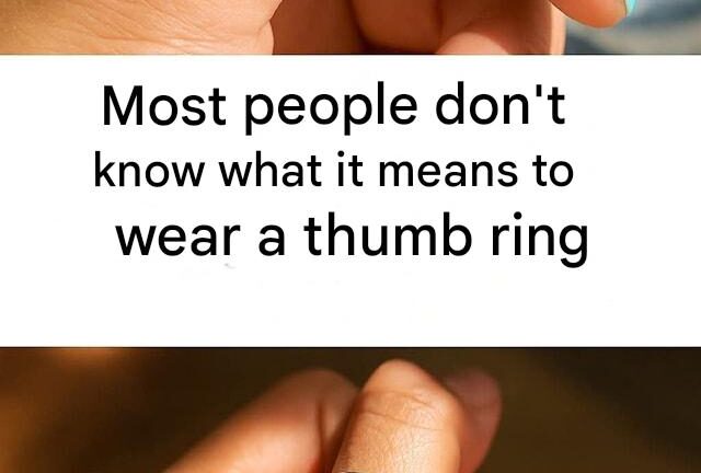 The Meaning of Wearing a Ring on the Finger of the Right Hand