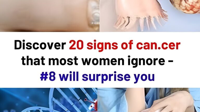 20 Subtle Cancer Symptoms That Are Commonly Missed by Women and Men