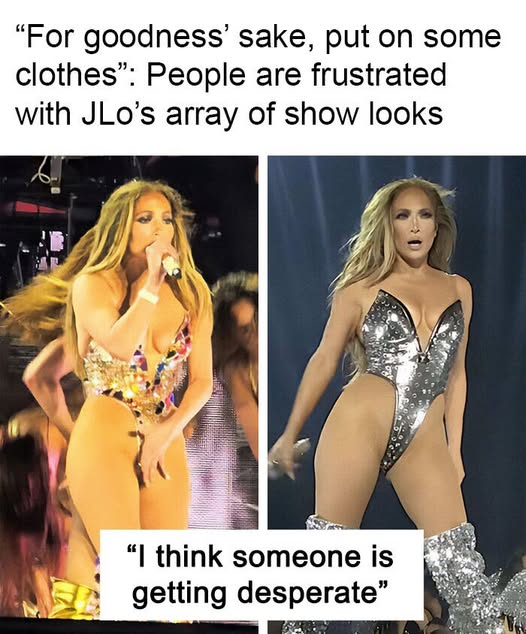 Jennifer Lopez Fans Think Her Itty Bitty Bodysuit She Wore For Pride Concert Was Too ‘Revealing’: ‘What’s The Point Of That Outfit?’