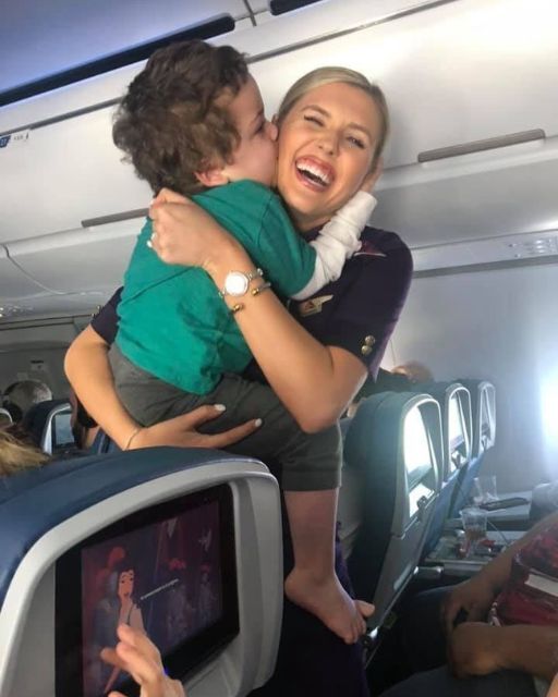 The Toddler Ran Into Her Arms Mid-Flight