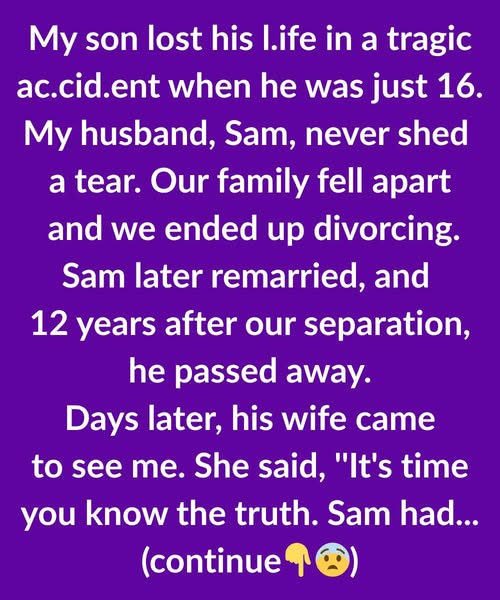 The Lie That Broke Us: My Husband Discovered the Truth About Our Son — and Took It to the Grave