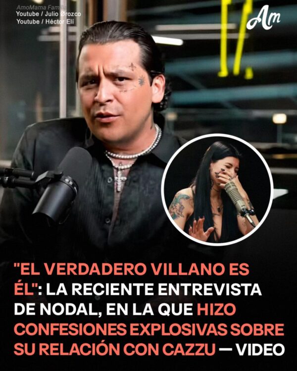 Las confesiones más explosivas de Christian Nodal en la reciente entrevista que enardeció al público — Cuáles fueron los últimos días con Cazzu y cuánto tiempo le llevó cambiar a Ángela Aguilar