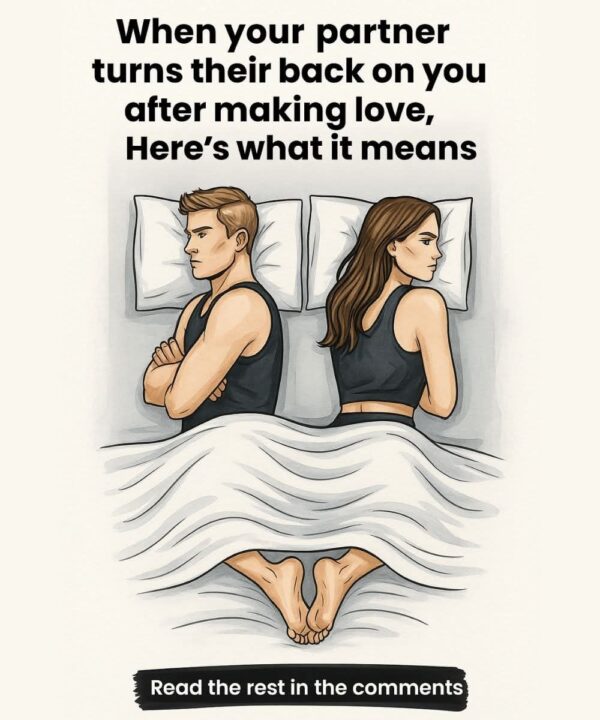 What It Means When Your Partner Turns Away After Making Love